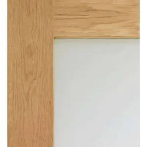 Internal Oak Pattern 10 Clear Glazed Door (1981mm x 762mm x 35mm) image