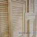 Internal Pine Open Slatted Louvre Door (457mm x 457mm x 28mm) image
