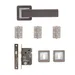 Invictus Mortice Kit - Matt Satin Black Finish (Inc. Hinges: 76x50x2mm) image