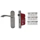 External Handle Set Polished Chrome Tone Doors 1 x 1 thumbnail