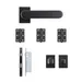 Juno Urban Bathroom Kit - Matt Black (Inc. Hinges: 76x50x2mm) image