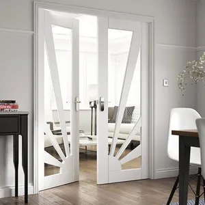 Internal White Aurora Clear Glazed Door (1981mm x 610mm x 35mm) image