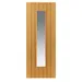 Internal Oak Cherwell P/F Glazed Door (1981mm x 686mm x 35mm) image