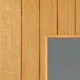 Internal Oak Cherwell P/F Glazed Door (1981mm x 686mm x 35mm) thumbnail