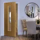 Internal Oak Cherwell P/F Glazed Door (1981mm x 686mm x 35mm) thumbnail
