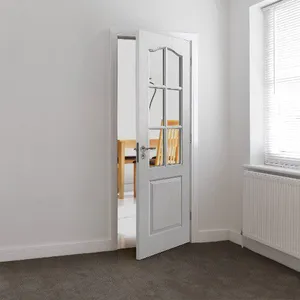 Internal White Classique Grained 6L Door (1981mm x 686mm x 35mm) image
