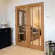 Internal Oak Darwen U/F Glazed Door (1981mm x 686mm x 35mm) thumbnail
