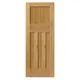 Internal Rustic Oak 4 Panel 1930S P/F Door (1981mm x 610mm x 35mm) thumbnail