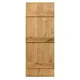 Internal Rustic Oak Ledged & Braced U/F Door (1981mm x 686mm x 40mm) thumbnail