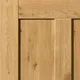 Internal Rustic Oak 4 Panel P/F Door (1981mm x 610mm x 35mm) thumbnail