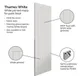 Internal White Primed Thames FD30 Door (2040mm x 926mm x 44mm) thumbnail