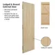 External Ledged & Braced Door (1981mm x 610mm x 40mm) thumbnail