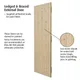 External Ledged & Braced Door (1981mm x 610mm x 40mm) thumbnail