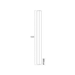 Oak Full Newel Post (1500mm x 91mm x 91mm) image