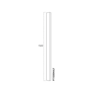 Benchmark Pine Full Newel Post (1500mm x 91mm x 91mm) image