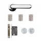 Parga Bathroom Kit - Polished Chrome (Inc. Hinges: 76x50x2mm) thumbnail