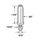 BiFold Door Track Gear Kit Replacement & Spare Part - Roller Guide Pivot (Part G) thumbnail