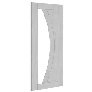 Ravello Light Grey Ash Glazed Internal Door (1981mm X 838mm X 35mm) image