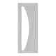 Ravello Light Grey Ash Glazed Internal Door (1981mm X 838mm X 35mm) thumbnail