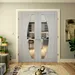 Ravello Light Grey Ash Glazed Internal Door (1981mm X 610mm X 35mm) image