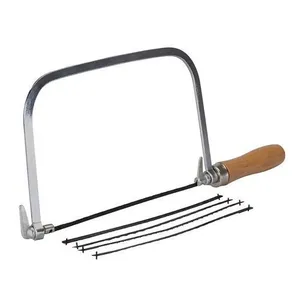 SilverLine Coping Saw & Assorted Blades (170mm) x5 image