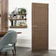 Seville Prefinished Walnut FD30 Internal Door (1981mm X 762mm X 45mm) thumbnail
