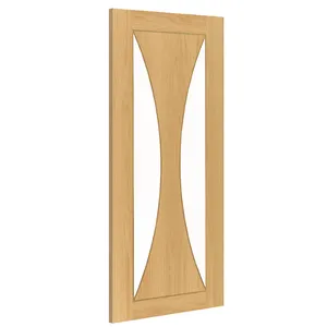 Sorrento Prefinished Oak Glazed Internal Door (1981mm X 686mm X 35mm) image