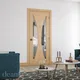 Sorrento Prefinished Oak Glazed Internal Door (1981mm X 686mm X 35mm) thumbnail