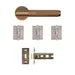 Sparta Latch Kit - Dark Rose Gold (Inc. Hinges: 102x76x3mm) image