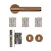 Sparta Mortice Kit - Dark Rose Gold (Inc. Hinges: 102x76x3mm) image