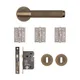 Sparta Mortice Kit - Matt Antique Brass (Inc. Hinges: 102x76x3mm) thumbnail