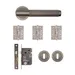 Sparta Mortice Kit - Matt Satin Black Nickel (Inc. Hinges: 102x76x3mm) image