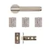 Sparta Latch Kit - Satin Nickel (Inc. Hinges: 102x76x3mm) image