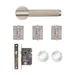 Sparta Mortice Kit - Satin Nickel (Inc. Hinges: 102x76x3mm) image