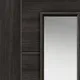 Internal Dark Grey Tigris Glazed Door (1981mm x 838mm x 35mm) thumbnail