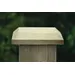 Treated Timber Post Cap - Flat (3" x 3" / 75mm x 75mm) image