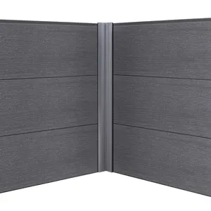 Ultrashield Composite Cladding Traditional Inside Corner Trim - Light Grey (3.6m x 99.5mm x 54.5mm) image