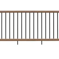 Ultrashield Naturale Railing Kit - Antique  (Handrail, Baserail, Spindles & Fixings)