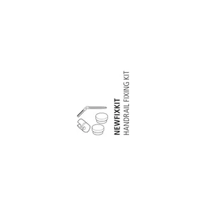 Universal Handrail Newel Post Fixing Kit image