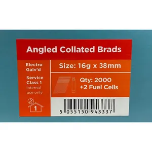 Viper Galv Angled Brad Nails with 2 Fuel Cells (38mm) x 2000 image