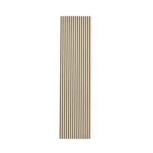 Acoustic Wall Panel - Light Oak (2.4m x 605mm x 22mm) image