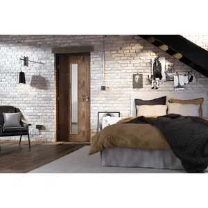 Sofia 1L Pre-Finished Walnut Doors 762 x 1981 image