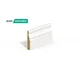 White Primed MDF Ogee Skirting / Facing - Large OG (4.2m x 14.5mm x 94mm) thumbnail
