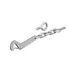 GateMate Safety Gate Hook & Eyes - Galv Steel (6" / 150mm) image