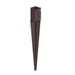FenceMate Swift Clamp Drive Post Support - Brown (3" x 3" x 24" / 75mm x 75mm x 600mm) image
