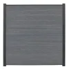Ultrashield Composite Fencing Boards (3 Pack) - Light Grey (1.76m x 147mm x 21mm - 140mm cover) fence colour