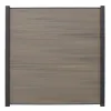 Ultrashield Composite Fencing Boards (3 Pack) - Antique (1.76m x 147mm x 21mm - 140mm cover) fence colour