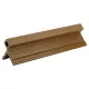 Ultrashield Composite Cladding Slatted Outside Corner Trim - Teak (3.6m x 78mm x 51mm) thumbnail