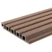 Ultrashield Composite Cladding Slatted Board - Teak (3.6m x 195.5mm x 25mm) image