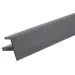 Ultrashield Composite Cladding Traditional F-Trim - Light Grey (3.6m x 47.5mm x 45.5mm) image